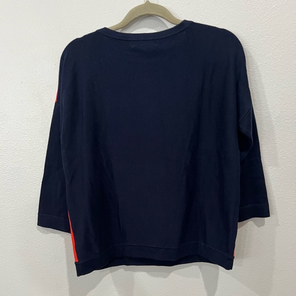 NEW Liz Claiborne 3/4 Sleeve 100% Cotton Sweater; Size Small - Picture 2 of 5